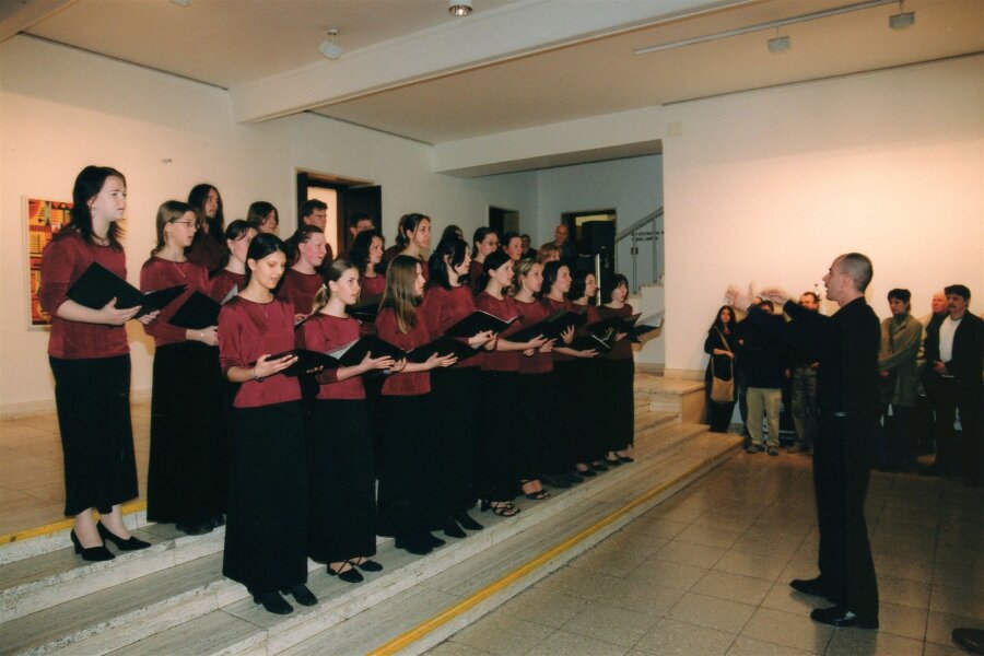 vystoupení pěveckého sboru Antea; foto: Michaela Dvořáková